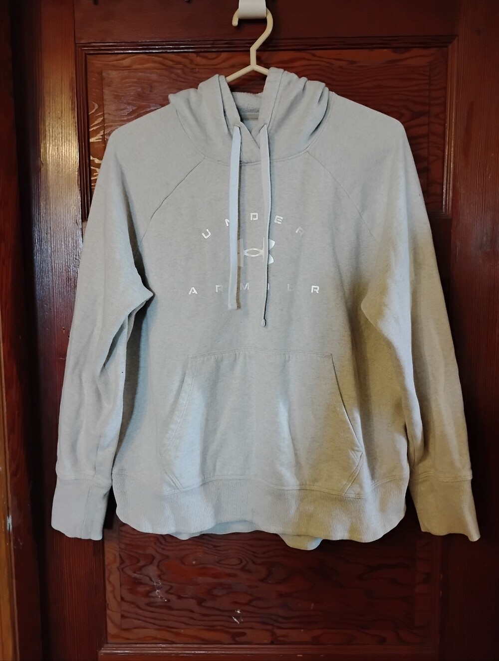 Cream Under Armour Hoodie